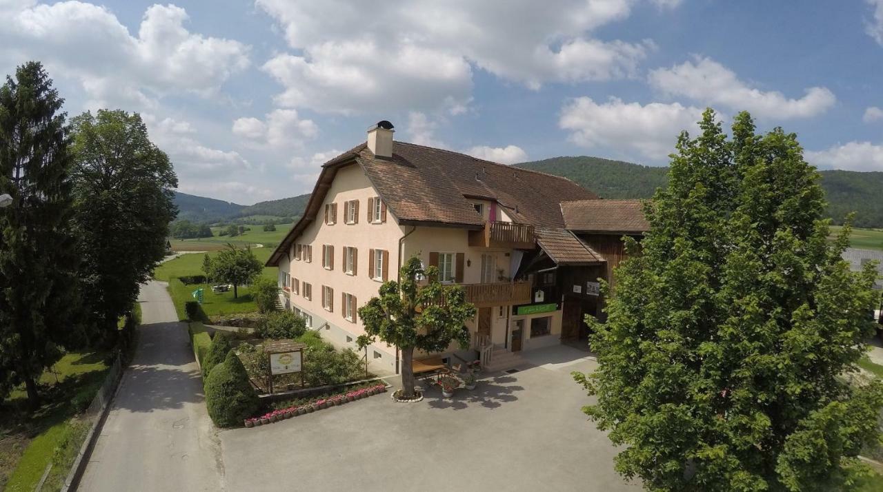 Apartement-Gite Rural A 3 Km De Delemont Courcelon Exteriör bild